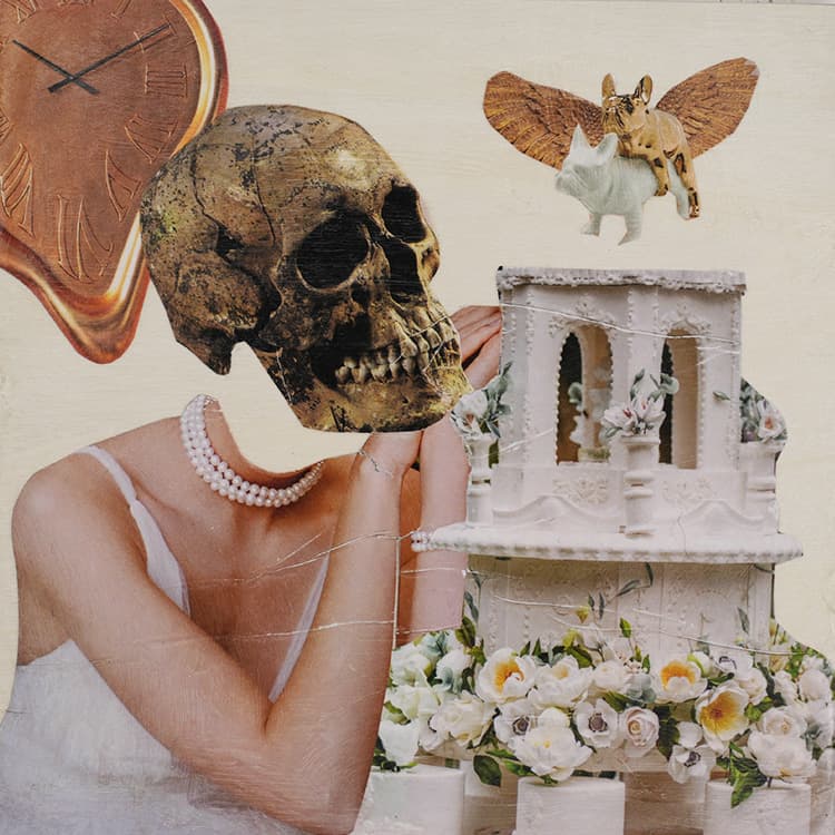 Example anonymous 8x8 artwork from Art Incognito 2025