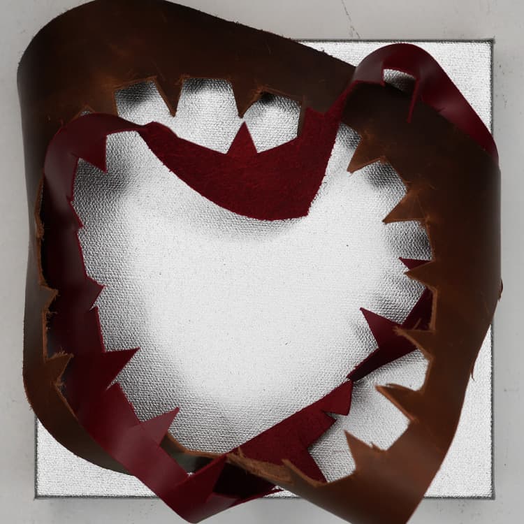 Example anonymous 8x8 artwork from Art Incognito 2025