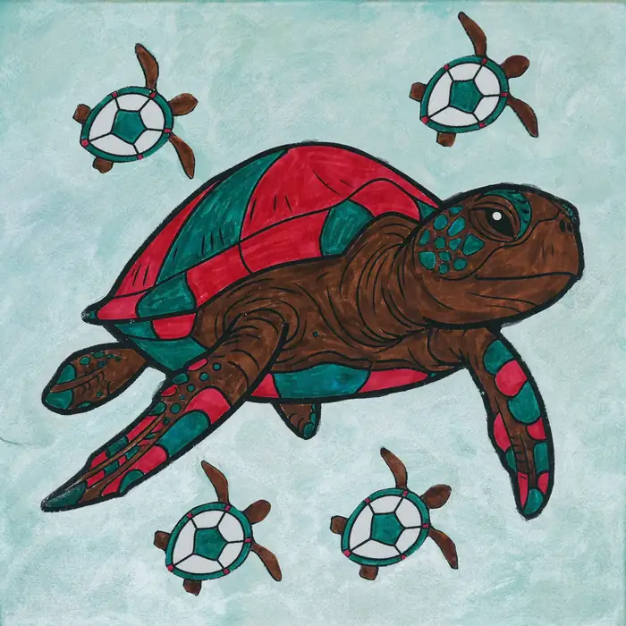 Anonymous artwork #1 from Art Incognito 2026 at The Beaumont Studios