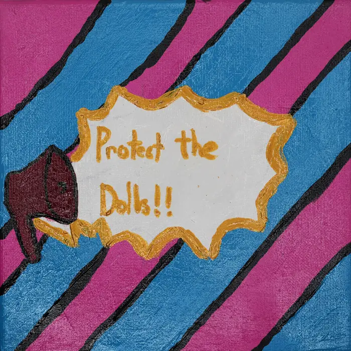 Anonymous artwork #203 from Art Incognito 2026 at The Beaumont Studios