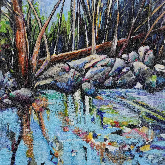 Anonymous artwork #214 from Art Incognito 2026 at The Beaumont Studios