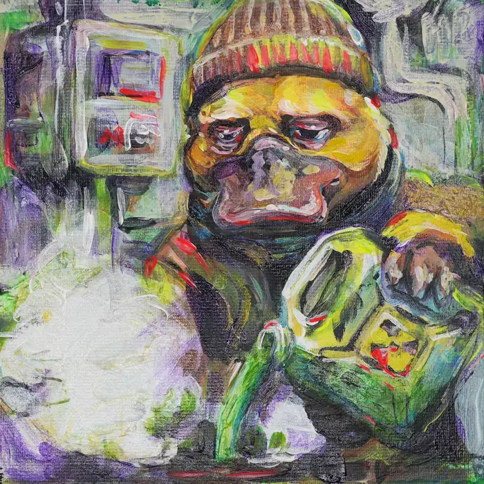 Anonymous artwork #271 from Art Incognito 2026 at The Beaumont Studios