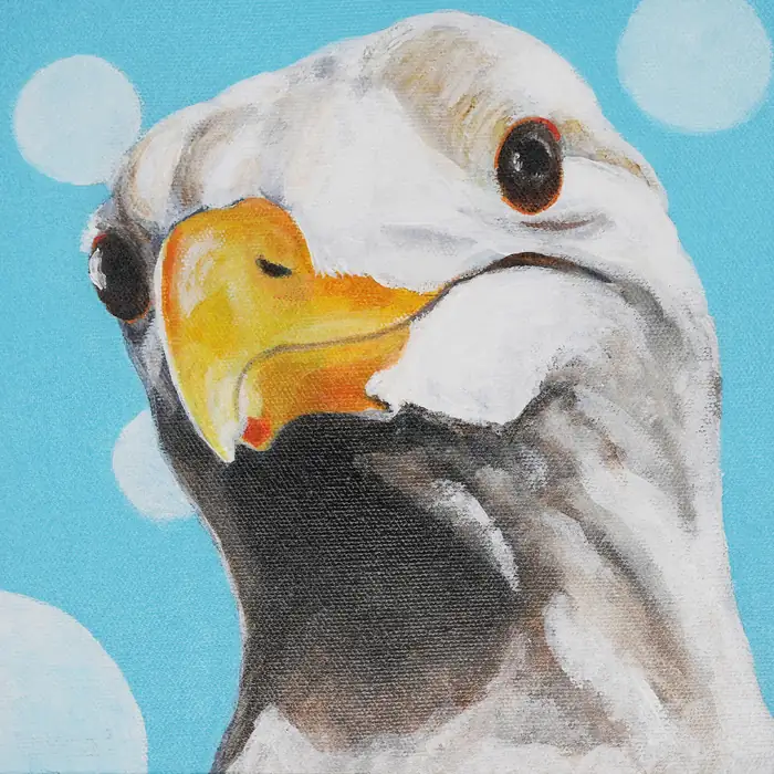 Anonymous artwork #319 from Art Incognito 2026 at The Beaumont Studios