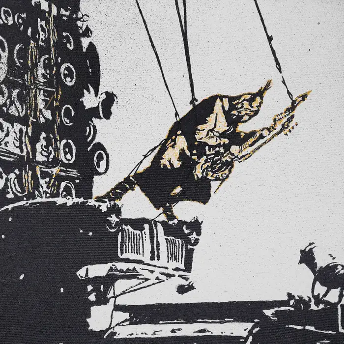 Anonymous artwork #327 from Art Incognito 2026 at The Beaumont Studios