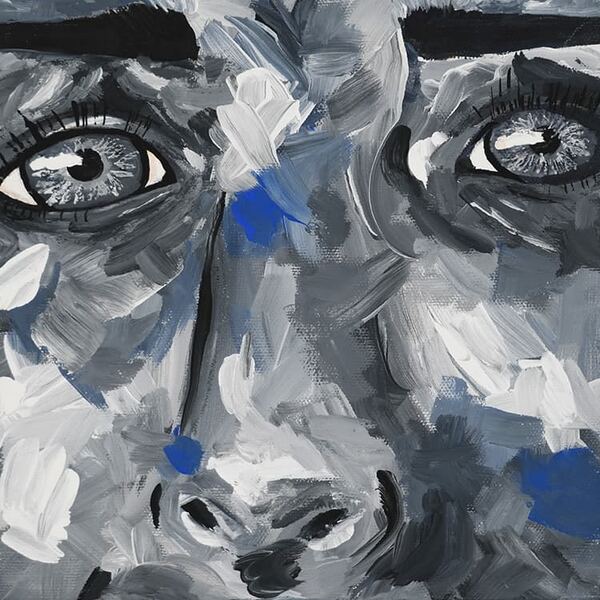 Anonymous artwork #68 from Art Incognito 2025 at The Beaumont Studios