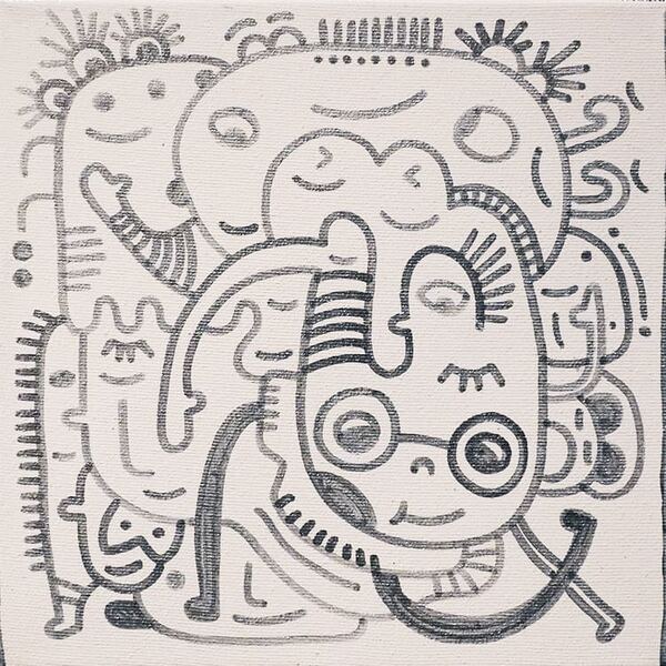 Anonymous artwork #118 from Art Incognito 2025 at The Beaumont Studios