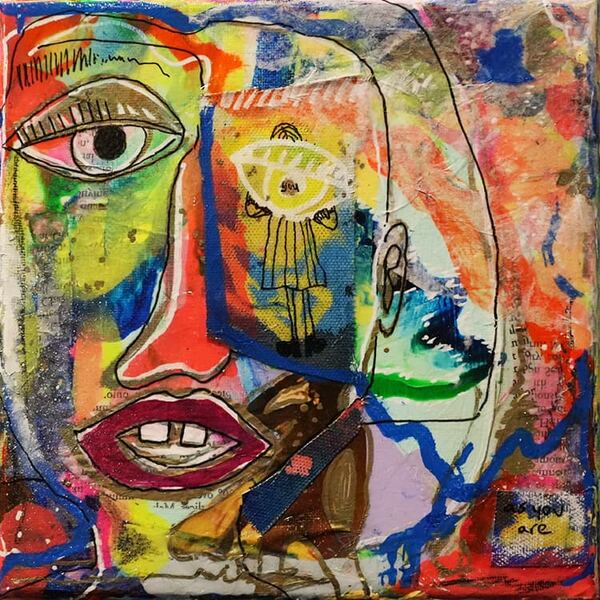 Anonymous artwork #120 from Art Incognito 2025 at The Beaumont Studios