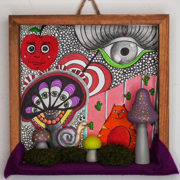 Anonymous artwork #148 from Art Incognito 2025 at The Beaumont Studios